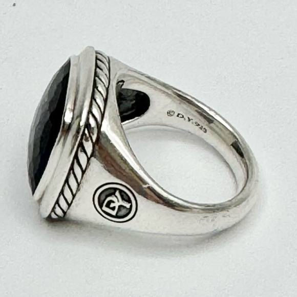 David Yurman 14mm Albion Black Orchid Ring - Picture 11 of 11